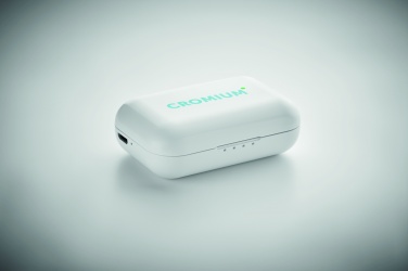 Logotrade meene foto: Laadimisalusega TWS kõrvaklapid