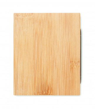 Logotrade firmakingituse foto: Bambusest pliiatsihoidja ja LCD kell