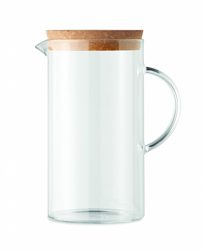 Logo trade reklaamtooted foto: Borosilikaatklaasist karahvin 1L