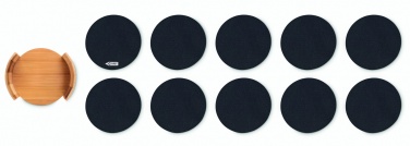 Logotrade reklaamkingid pilt: RPET rannaalused bambusest hoidikus