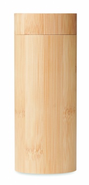 Logotrade reklaamtoote foto: Päikeseprillid ja ümbris bambusest KEILA