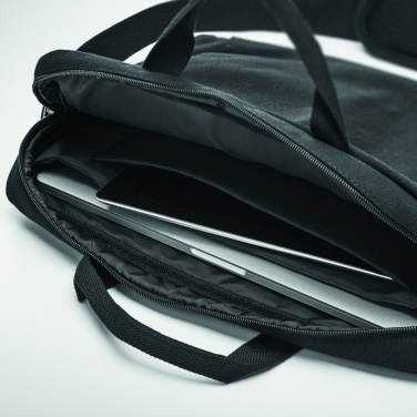 Logo trade ärikingituse pilt: Pestud lõuendist sülearvutikott