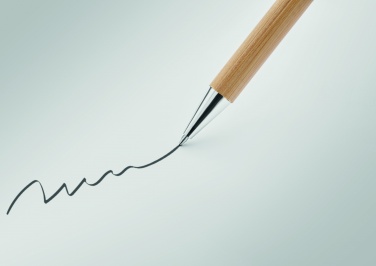 Logo trade reklaamkingid foto: Bamboo twist tüüpi pastapliiats