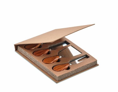 Logo trade firmakingid foto: Komplektis 4 juustunoa