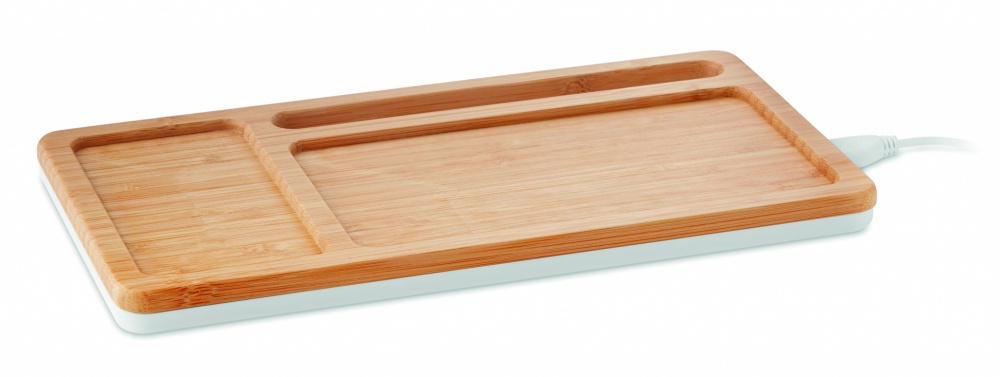 Logo trade reklaamtoote pilt: Juhtmeta laadimisalus 5W MALABAR