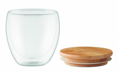 Logotrade firmakingi foto: Kaheseinaline klaas 250ml Hamburg