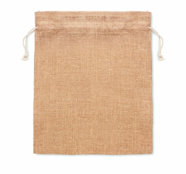 Logotrade reklaamkingid pilt: Väike džuudist kingikott 14 x 22 cm