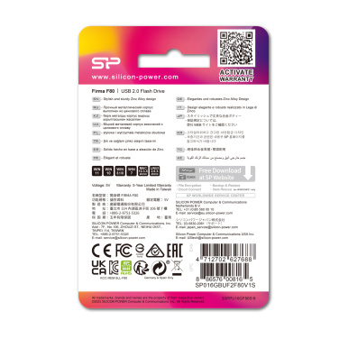 Logotrade meene foto: Pendrive silicon power F80 2.0