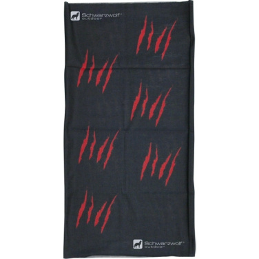 Logotrade ärikingid pilt: Multifunktsionaalne bandaan BANDANA Schwarzwolf