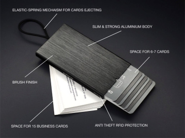 Logotrade firmakingitused pilt: RFID krediit-ja kaardihoidja 126615500