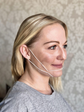 Logotrade meened pilt: ATENA läbipaistev näokaitse-mask suu ja nina jaoks 1461162