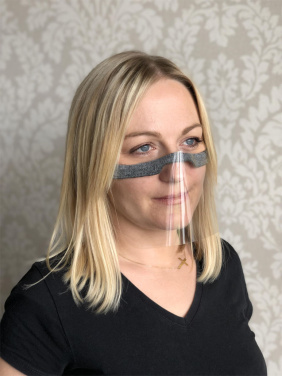 Logo trade reklaamkingitused foto: KALIPSO näokaitse - läbipaistev mask suu ja nina jaoks 1447162