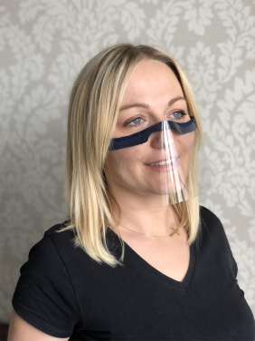 Logotrade reklaamkingitused pilt: KALIPSO näokaitse - läbipaistev mask suu ja nina jaoks 1447162