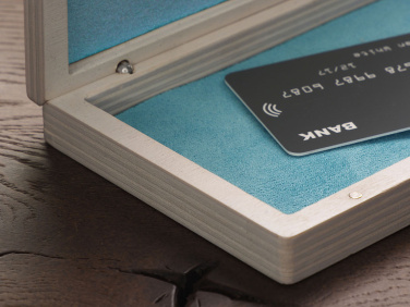 Logo trade reklaamkingid foto: Puidust arvelduskarp 1816121