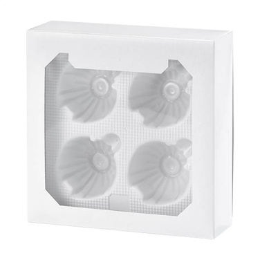 Logo trade ärikingid foto: Jõulukuulide komplekt Ø6 cm - 4 tk, erinevad värvid