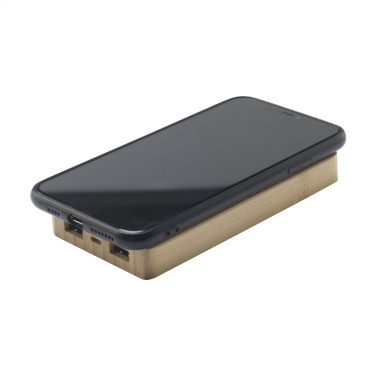 Logo trade reklaamtoote pilt: Solar Powerbank 8000+ juhtmevaba laadija