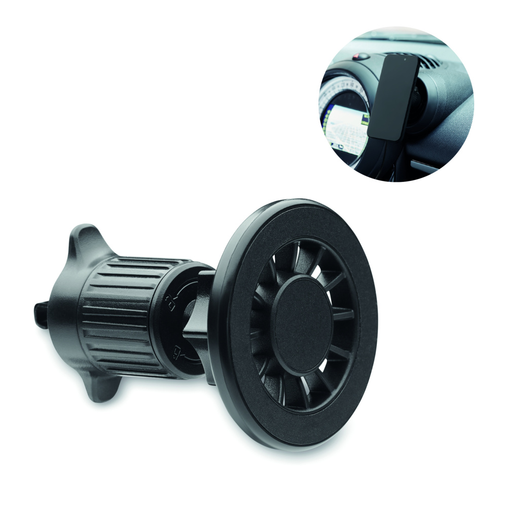 Logo trade firmakingituse pilt: HOLDME magnetiline telefonihoidik autosse