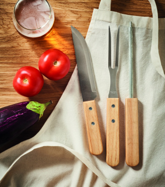 Logotrade ärikingid pilt: TOOLDERA roostevabast terasest grillitööriistad