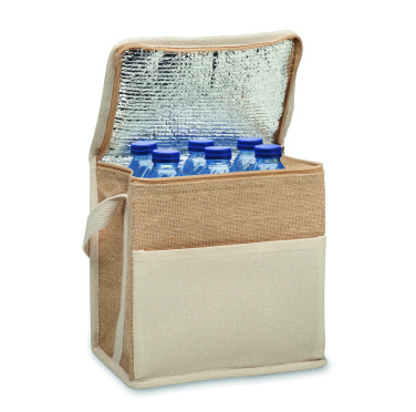 Logo trade ärikingituse pilt: LONA džuudist ja purjeriidest külmakott 3L