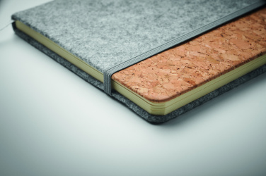 Logo trade ärikingitused foto: CORKBOOK A5 RPET korgist märkmik