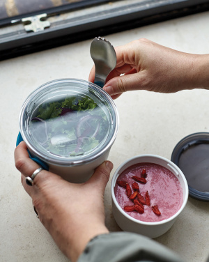 Logotrade reklaamtoote foto: Black+Blumi toidutermos