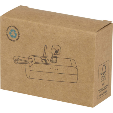 Logotrade ärikingituse foto: Alnair 5000 mAh 10W C-tüüpi akupank mobiilialusega