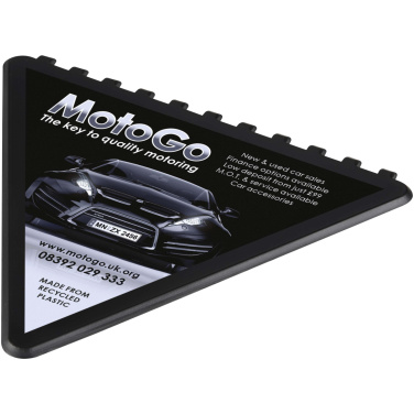 Logotrade reklaamtoote foto: Frosty kolmnurkne taaskasutatud plastist jääkaabits