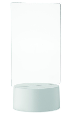 Logo trade reklaamkingid foto: LEDMEMO valgustatud LED-märkmetahvel