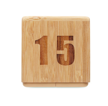 Logo trade firmakingid foto: Bambusest taimer CURT