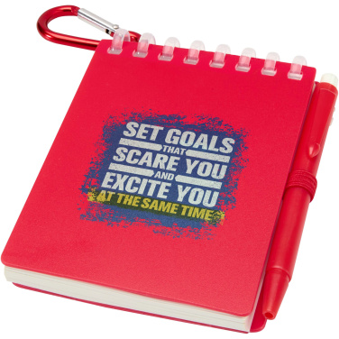 Logo trade firmakingi pilt: Lig Mini pehmekaaneline märkmiku ja pastapliiatsi komplekt