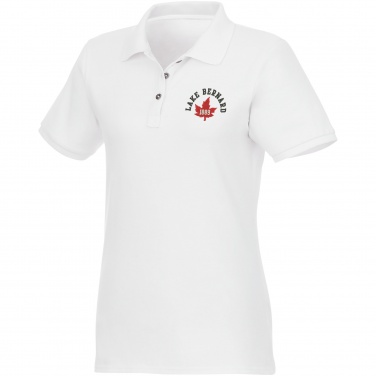Logotrade liikelahjat kuva: Beryl short sleeve women's organic recycled polo