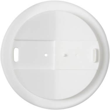 Logotrade liikelahjat mainoslahjat tuotekuva: Americano® Eco 350 ml kierrätysmuki läikkymättömällä kannella