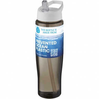Logotrade mainoslahjat ja liikelahjat tuotekuva: H2O Active® Eco Tempo 700 ml:n urheilujuomapullo nokallisella korkilla