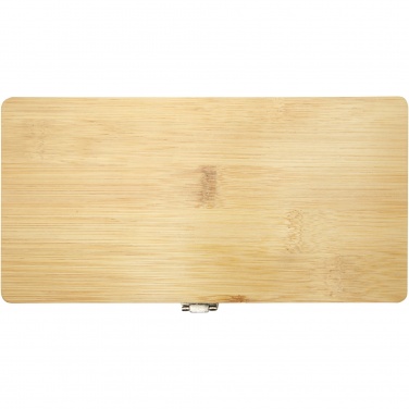 Logotrade liikelahjat mainoslahjat tuotekuva: Rivet 19-osainen bambusta / kierrätetystä muovista valmistettu työkalusetti