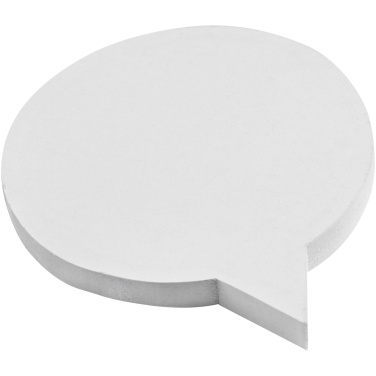 Logo trade mainoslahja kuva: Sticky-Mate® -puhekuplanmuotoiset kierrätetystä materiaalista valmistetut tarralaput