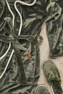 Logo trade mainoslahjat tuotekuva: VINGA Louis GRS kierrätetty PET aamutakki