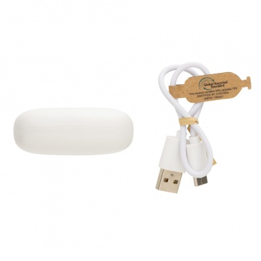 Logo trade mainoslahja kuva: RCS Liberty Pro langattomat kuulokkeet kierrät. muovista