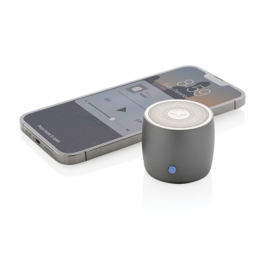 Logotrade mainoslahja tuotekuva: Swiss Peak RCS 3W bassokaiutin kierrätetystä alumiinista