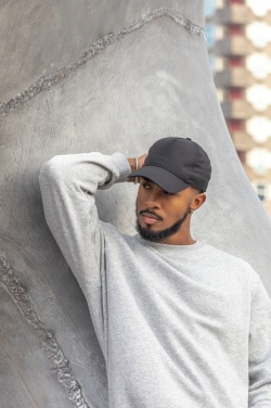 Logo trade mainostuotet tuotekuva: Impact 5-paneelinen lippalakki kierrätetystä puuvillasta