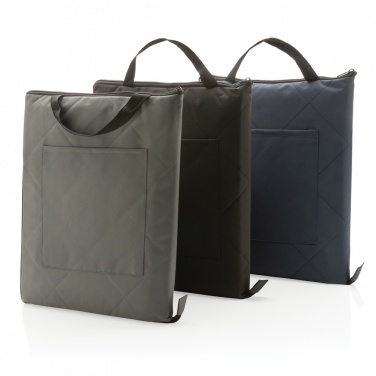 Logo trade mainoslahjat ja liikelahjat kuva: Impact Aware™ RPET kokoontaitettava tikattu piknikpeitto