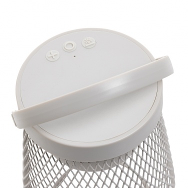 Logotrade mainoslahja tuotekuva: Aurora USB-ladattava pöytävalaisin RCS kierrätysmuovista