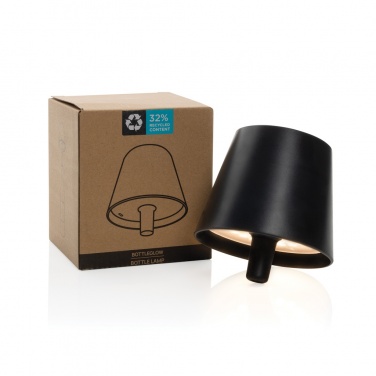 Logo trade mainostuotet tuotekuva: BottleGlow RCS kierrätysmuovinen pullolamppu