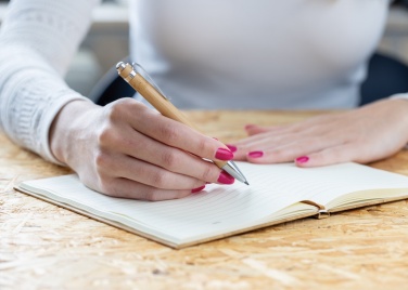 Logo trade mainostuote kuva: Pynn bambuinen infinitykynä