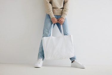 Logotrade liikelahja mainoslahja kuva: Impact AWARE™ ostoskassi kierrätetystä puuvillasta 145gr