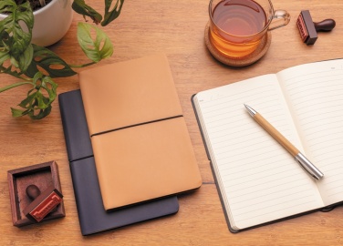 Logo trade mainoslahja kuva: Moderni deluxe pehmeäkantinen A5 vihko