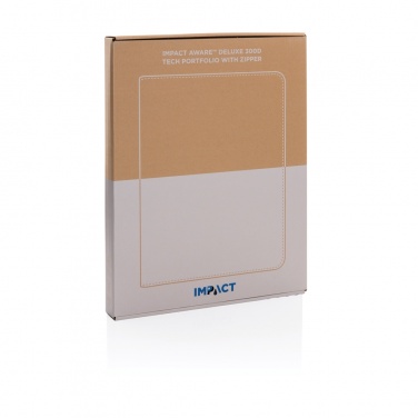 Logotrade mainoslahjat kuva: Impact Aware™ deluxe 300D tech portfolio vetoketjulla