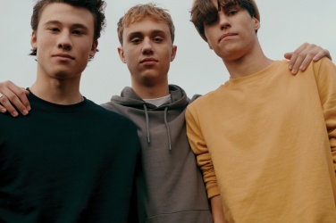 Logotrade mainostuote tuotekuva: Iqoniq Zion collegepaita kierrätetystä puuvillasta