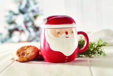 Logo trade mainoslahjat tuotekuva: Joulupukki muki