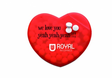 Logotrade liikelahjat mainoslahjat tuotekuva: Pastillirasia " sydän"