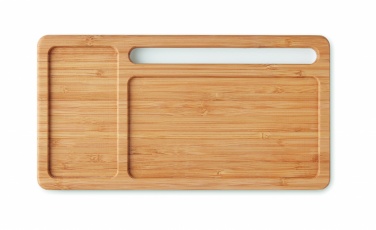 Logo trade liikelahja kuva: Bambu langaton laturi 5W MALABAR